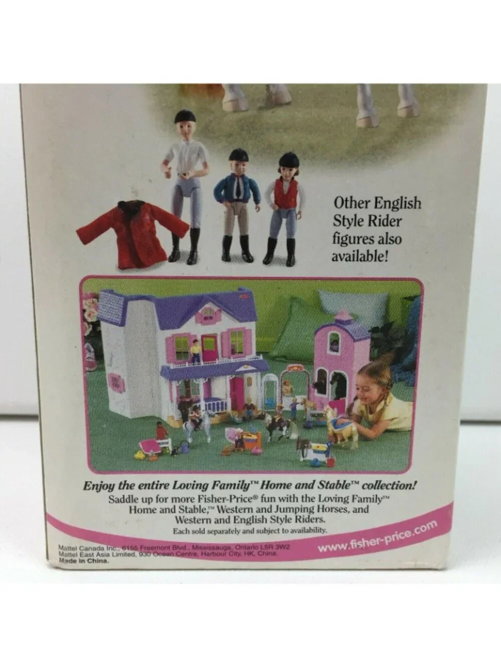 Vintage Fisher Price Loving Family English Style Rider Steve 75270